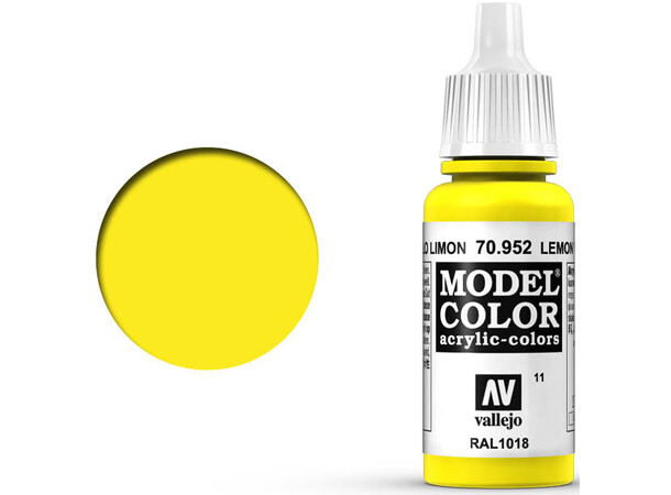 Vallejo Model Color Lemon Yellow 17ml 