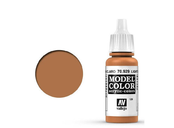 Vallejo Model Color Light Brown 17ml Tilsvarer 4305AP | 4643AP 