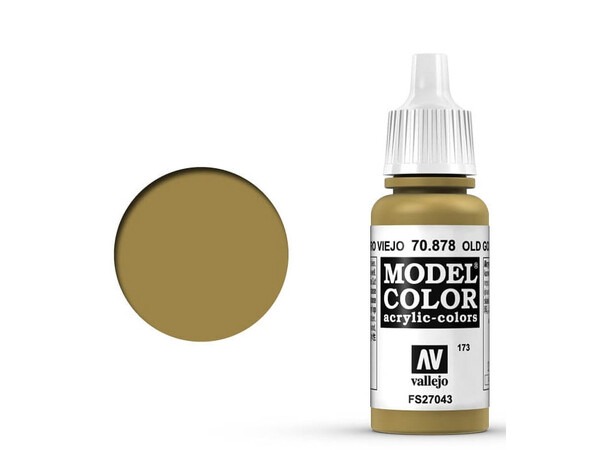 Vallejo Model Color Old Gold 17ml Tilsvarer X-34 