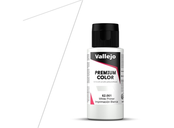 Vallejo Premium White Primer 60ml 