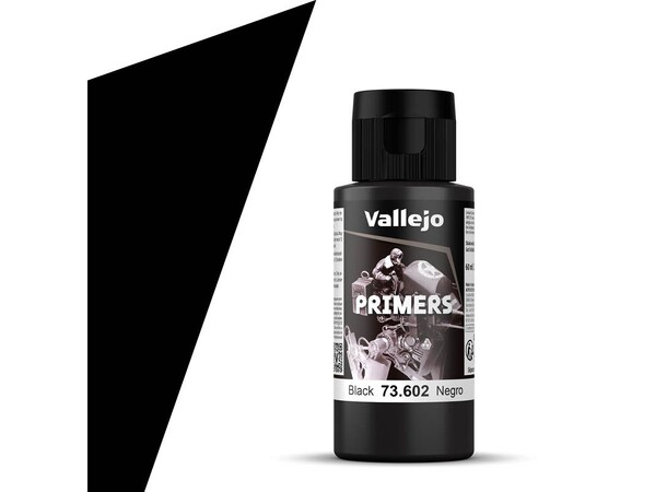 Vallejo Surface Primer Black/ Sort 60ml 