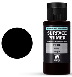 Vallejo Surface Primer Black/ Svart 60ml
