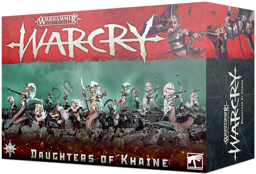 Warcry Warband Daughters of Khaine Warhammer Age of Sigmar Gamezone.no