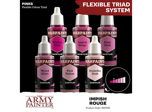Warpaints Fanatic Impish Rouge Army Painter 