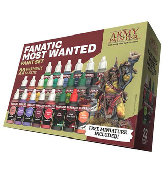 Warpaints Fanatic Most Wanted Paint Set The Army Painter