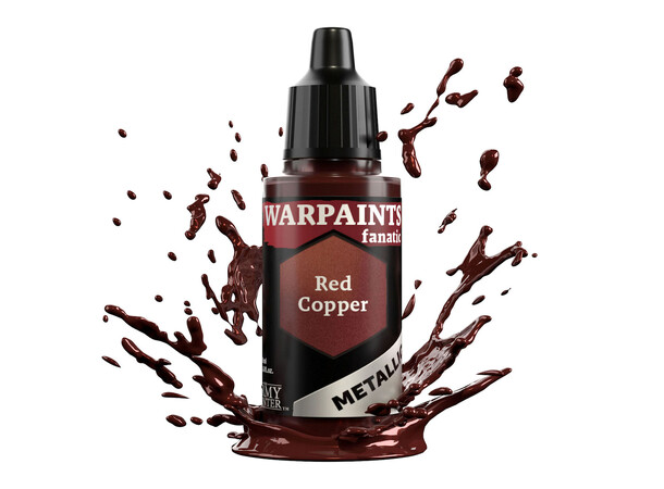 Warpaints Fanatic Red Copper Army Painter Metallic