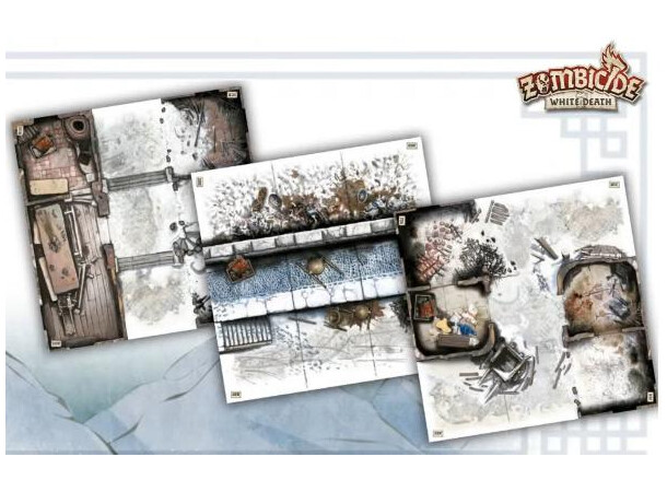 Zombicide White Death Extra tiles Exp Expansion till Zombicide White Death 