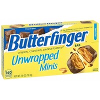 *Butterfinger Unwrapped Minis 79g 
