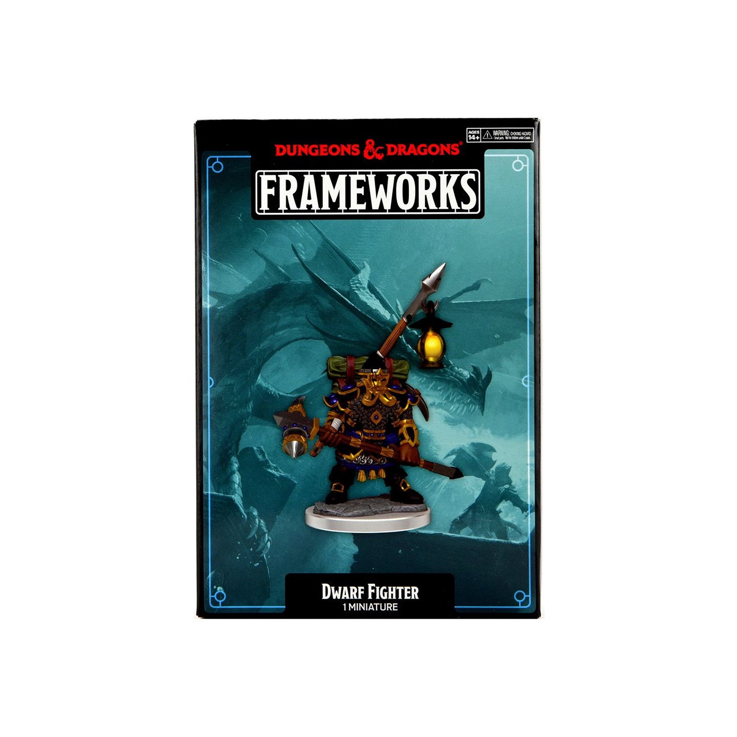 D&D Figur Frameworks Dwarf Fighter Male