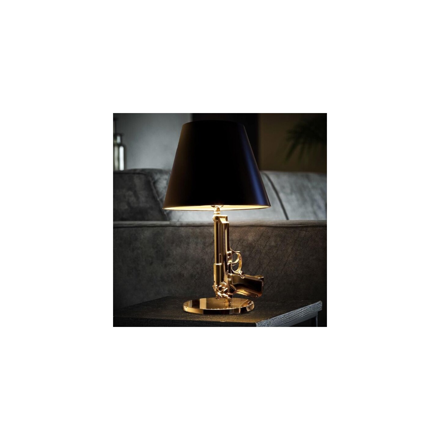 Golden Gun Beretta Pistol Lampe