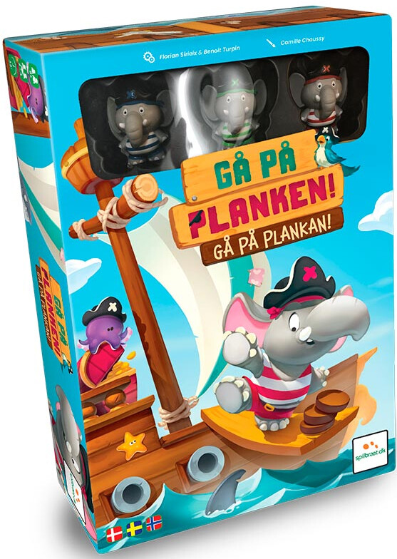 Gå på Planken Brettspill Norsk utgave