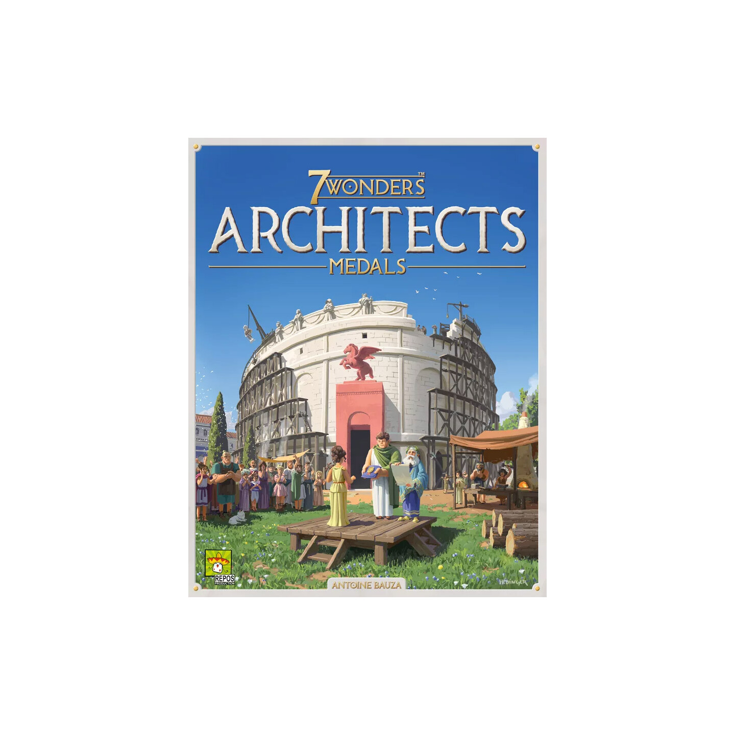 7 Wonders Architects Medals Expansion Utvidelse til 7 Wonders Architects