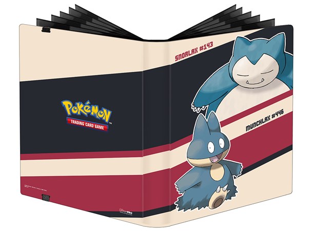 Album Pokemon Binder Snorlax/Munchlax 9 Pocket - Plass til 360 kort