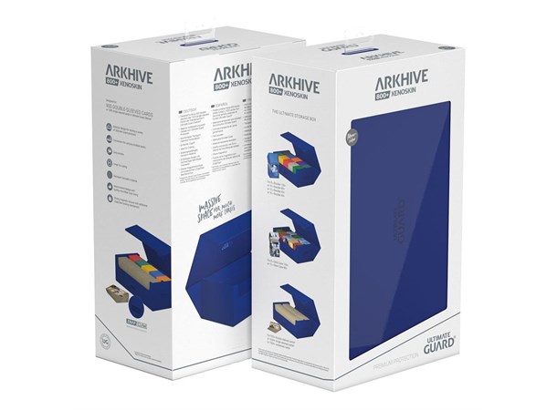 Arkhive Xenoskin Monocolor 800+ Blå Ultimate Guard