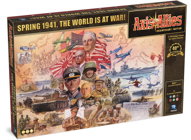 Axis & Allies Anniversary Ed Brädspel 