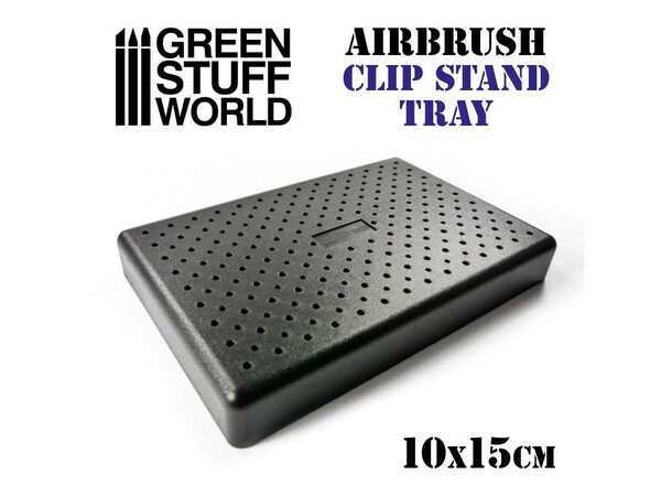 Bas för färg Klämmor för airbrush Green Stuff World Airbrush Clip Board 