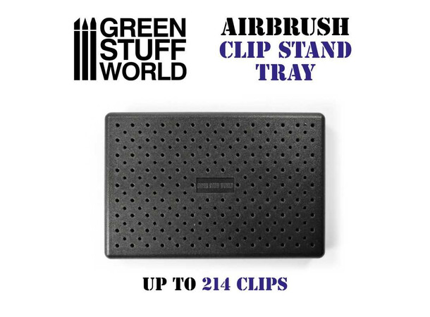 Bas för färg Klämmor för airbrush Green Stuff World Airbrush Clip Board 