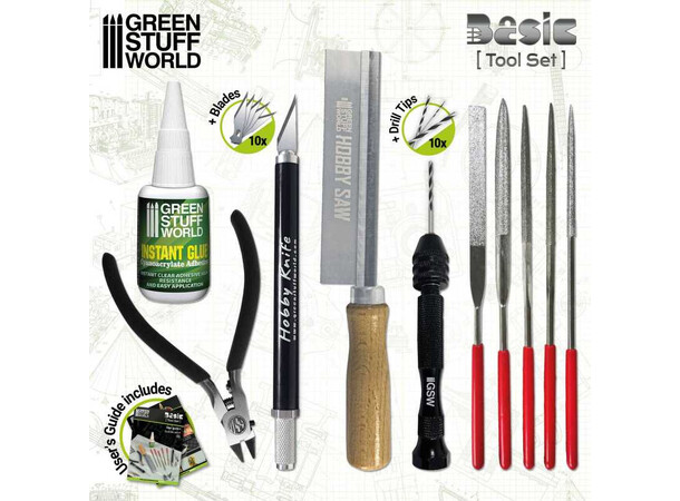 Basic Tool Set Green Stuff World 