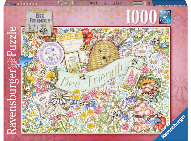 Bee Friendly 1000 bitar Pussel Ravensburger Puzzle 