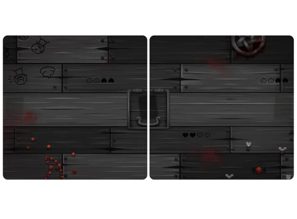 Binding of Isaac Four Souls Playmat Spelmatta för 2-4 spelare 