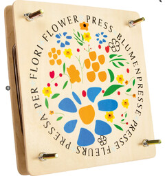 Blomsterpresse for blader og blomster
