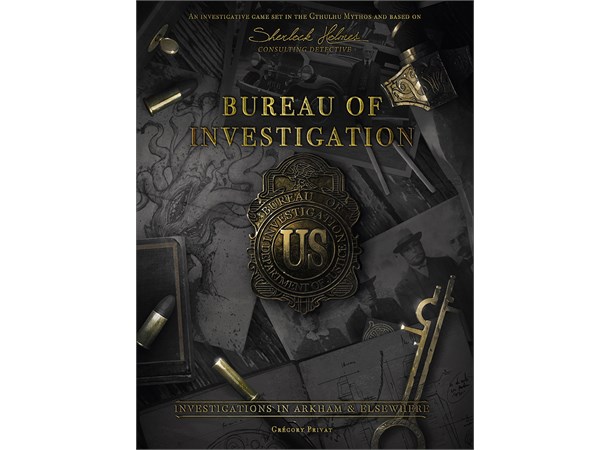 Bureau of Investigation Brettspill Investigations in Arkham & Elsewhere