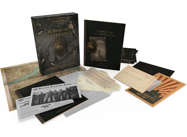 Bureau of Investigation Brädspel Investigations in Arkham & Elsewhere 