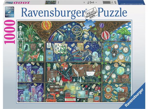 Cabinet of Curiosities 1000 biter Puslespill - Ravensburger Puzzle