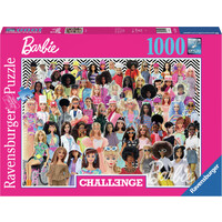 Challenge Barbie 1000 bitar Pussel Ravensburger Puzzle