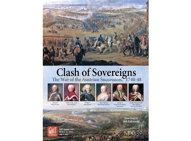 Clash of Sovereigns Brettspill The War of the Austrian Succession
