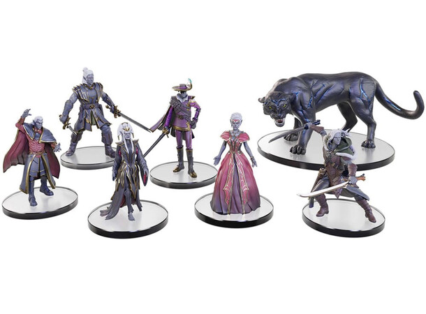 D&D Figur Icons Drizzt Family & Foes 35th Anniversary Icons of the Realms