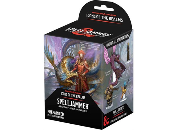 D&D Figur Icons Spelljammer x4 Dungeons & Dragons Icons of the Realms