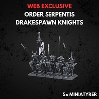 Dark Elf Cold One Knights Drakespawn Knights