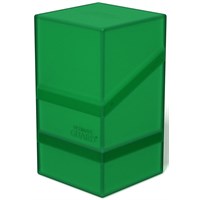 Deck Case Boulder and Tray 100+ Emerald Ultimate Guard