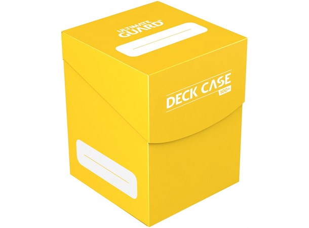 Deck Case Ultimate Guard 100+ Gul Samleboks for 100  kort m/double sleeves