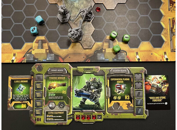 Deep Rock Galactic Deluxe Ed Brettspill The Board Game Deluxe Second Edition 