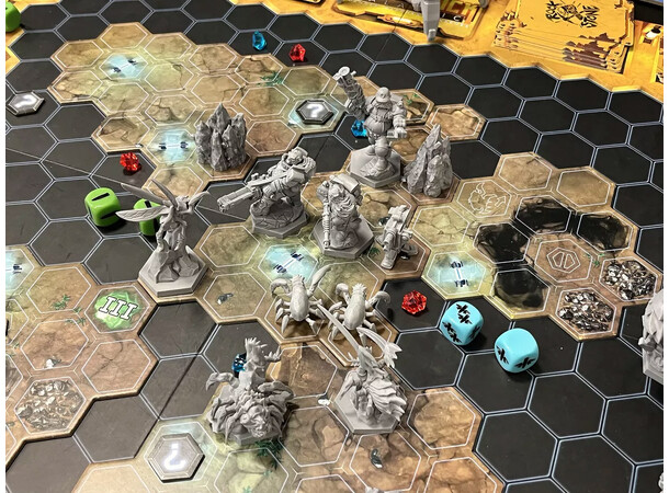 Deep Rock Galactic Deluxe Ed Brädspel The Board Game Deluxe Second Edition 