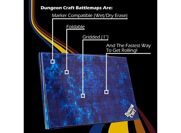 Dungeon Craft Battle Map Ocean