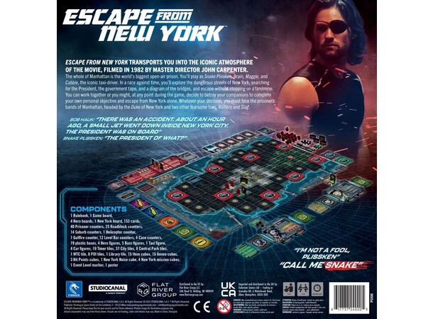 Escape from New York Brettspill