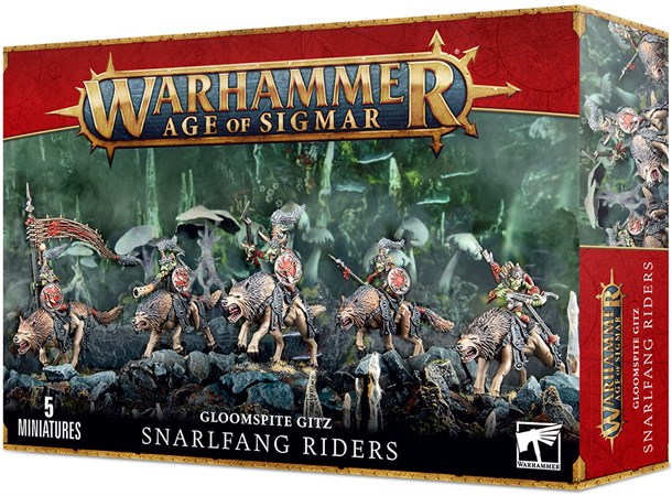 Gloomspite Gitz Snarlfang Riders Warhammer Age of Sigmar