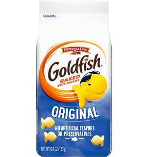 Goldfish Crackers Original 187g Gullfisk - Kinofavoritten 