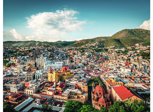 Guanajuato Mexico 2000 bitar Pussel Ravensburger Puzzle 