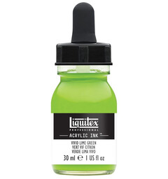 Ink Acrylic Vivid Lime Green Liquitex 740 - 30 ml