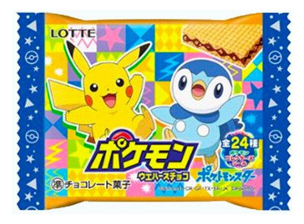 Lotte Pokemon Chocolate Wafer 23g