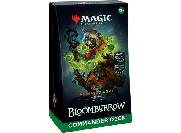 Magic Bloomburrow Commander Deck 1 Animated Army