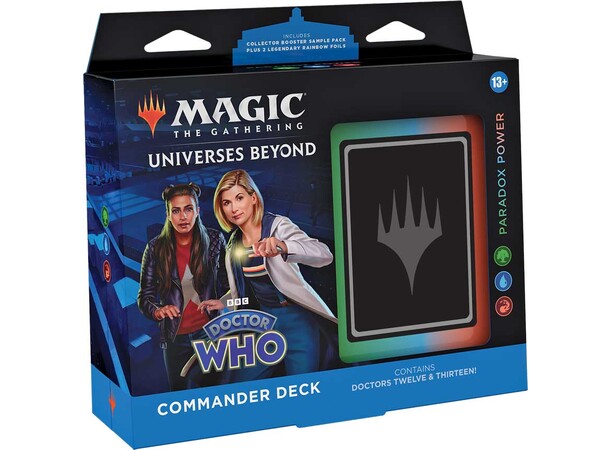 Magic Doctor Who Commander Paradox Power Commander Deck