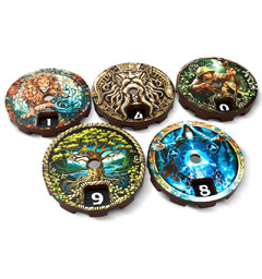Magic Life Counters - Light (5 st) Green Stuff World