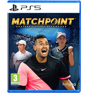Matchpoint Tennis Championships PS5 