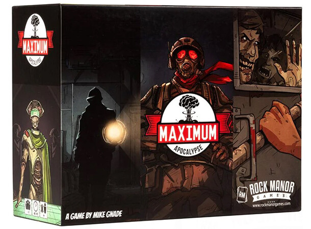 Maximum Apocalypse Brettspill Second Edition