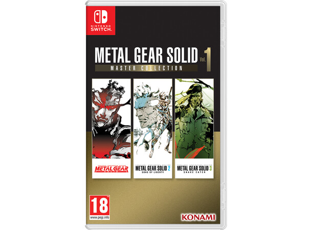 Metal Gear Solid Master Coll V1 Switch Master Collection Vol 1